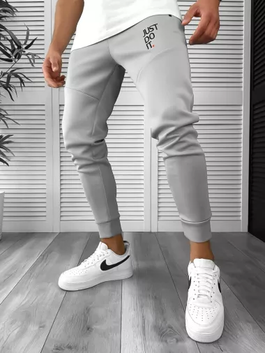 Pantaloni de trening gri 12616 S1-1